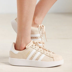 $80 Cheap Adidas Women Superstar white pink gold BY3724 Premium 